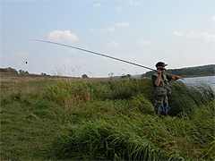 Карповая рыбалка на фидер