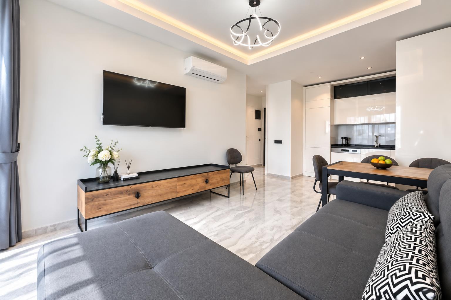 Апартаменты в BestHome 35 Aria - центр Алании