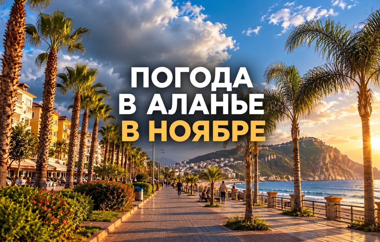Погода в Аланье в ноябре: что ждать и как одеваться