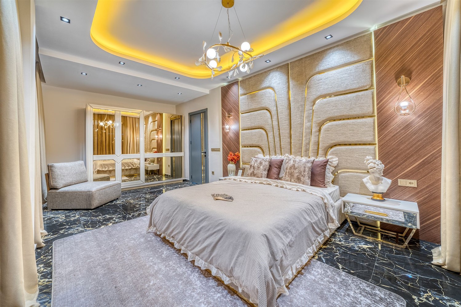 Роскошная вилла в районе Каргыджак