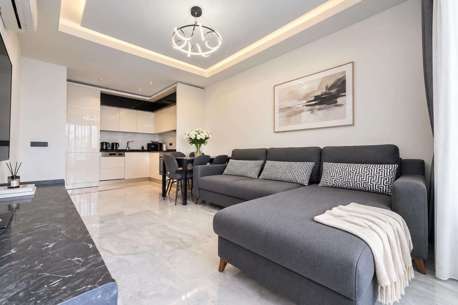 Апартаменты в BestHome 35 Aria - центр Алании