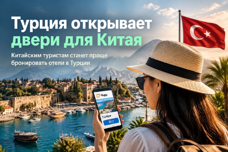 Китайским туристам в Турции — зелёный свет