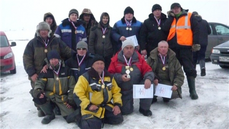 Золото и бронза на Кубке Орловской области по ловле на блесну со льда 2013!